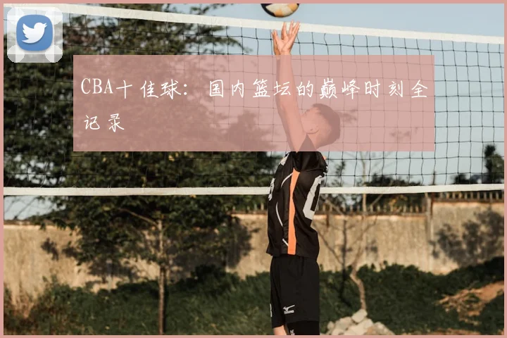 CBA十佳球:国内篮坛的巅峰时刻全记录